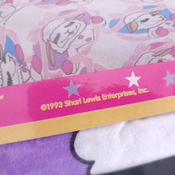 Good Housekeeping Bedding Vintage 993 New Lambchop Friends Flannel